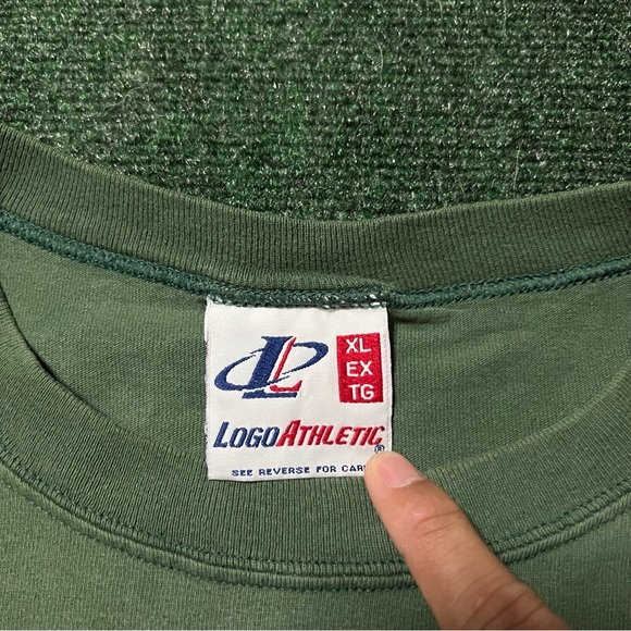 Vintage 90s Green Bay Packers NFL Football Green T Shirt Size XL 25X30.5 - Picture 3 of 11